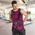 Hawaii Shaka Sign Men Tank Top With Polynesian Hibiscus Pink Unique - Wonder Print Shop