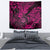 Hawaii Shaka Sign Tapestry With Polynesian Hibiscus Pink Unique - Wonder Print Shop