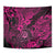 Hawaii Shaka Sign Tapestry With Polynesian Hibiscus Pink Unique - Wonder Print Shop
