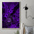 Hawaii Shaka Sign Canvas Wall Art Polynesian Pattern Purple Version - Wonder Print Shop