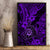 Hawaii Shaka Sign Canvas Wall Art Polynesian Pattern Purple Version - Wonder Print Shop