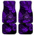 Hawaii Shaka Sign Car Mats Polynesian Pattern Purple Version - Wonder Print Shop