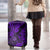 Hawaii Shaka Sign Luggage Cover Polynesian Pattern Purple Version - Wonder Print Shop