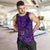 Hawaii Shaka Sign Men Tank Top Polynesian Pattern Purple Version - Wonder Print Shop