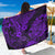 Hawaii Shaka Sign Sarong Polynesian Pattern Purple Version - Wonder Print Shop