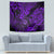 Hawaii Shaka Sign Tapestry Polynesian Pattern Purple Version - Wonder Print Shop