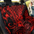 Hawaii Shaka Sign Back Car Seat Cover Polynesian Pattern Red Version - Wonder Print Shop