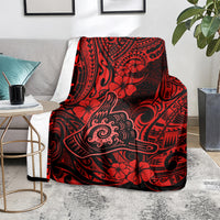 hawaii-shaka-sign-blanket-polynesian-pattern-red-version