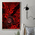 Hawaii Shaka Sign Canvas Wall Art Polynesian Pattern Red Version - Wonder Print Shop