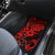 Hawaii Shaka Sign Car Mats Polynesian Pattern Red Version - Wonder Print Shop
