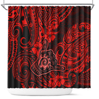 hawaii-shaka-sign-shower-curtain-polynesian-pattern-red-version