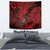 Hawaii Shaka Sign Tapestry Polynesian Pattern Red Version - Wonder Print Shop