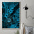Hawaii Shaka Sign Canvas Wall Art Polynesian Pattern Sky Blue Version - Wonder Print Shop