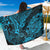 Hawaii Shaka Sign Sarong Polynesian Pattern Sky Blue Version - Wonder Print Shop