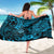 Hawaii Shaka Sign Sarong Polynesian Pattern Sky Blue Version - Wonder Print Shop