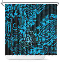 hawaii-shaka-sign-shower-curtain-polynesian-pattern-sky-blue-version
