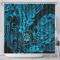 hawaii-shaka-sign-shower-curtain-polynesian-pattern-sky-blue-version