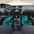 Hawaii Shaka Sign Car Mats Polynesian Pattern Turquoise Version - Wonder Print Shop