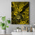 Hawaii Shaka Sign Canvas Wall Art Polynesian Pattern Yellow Version - Wonder Print Shop