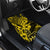 Hawaii Shaka Sign Car Mats Polynesian Pattern Yellow Version - Wonder Print Shop