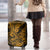 Hawaii Shark Luggage Cover Polynesian Pattern Gold Version - Wonder Print Shop