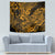 Hawaii Shark Tapestry Polynesian Pattern Gold Version - Wonder Print Shop