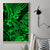 Hawaii Shark Canvas Wall Art Polynesian Pattern Green Version - Wonder Print Shop