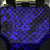 Hawaii Shark Back Car Seat Cover Polynesian Pattern Navy Blue Version - Wonder Print Shop