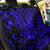 Hawaii Shark Back Car Seat Cover Polynesian Pattern Navy Blue Version - Wonder Print Shop