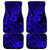 Hawaii Shark Car Mats Polynesian Pattern Navy Blue Version - Wonder Print Shop