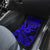 Hawaii Shark Car Mats Polynesian Pattern Navy Blue Version - Wonder Print Shop