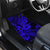 Hawaii Shark Car Mats Polynesian Pattern Navy Blue Version - Wonder Print Shop