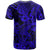 Hawaii Shark T Shirt Polynesian Pattern Navy Blue Version - Wonder Print Shop