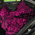 Hawaii Shark Back Car Seat Cover Polynesian Pattern Pink Version - Wonder Print Shop