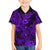 Hawaii Shark Kid Hawaiian Shirt Polynesian Pattern Purple Version - Wonder Print Shop