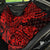Hawaii Shark Back Car Seat Cover Polynesian Pattern Red Version - Wonder Print Shop