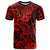 Hawaii Shark T Shirt Polynesian Pattern Red Version - Wonder Print Shop