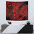 Hawaii Shark Tapestry Polynesian Pattern Red Version - Wonder Print Shop