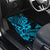 Hawaii Shark Car Mats Polynesian Pattern Sky Blue Version - Wonder Print Shop
