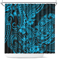 hawaii-shark-shower-curtain-polynesian-pattern-sky-blue-version