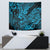 Hawaii Shark Tapestry Polynesian Pattern Sky Blue Version - Wonder Print Shop