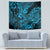 Hawaii Shark Tapestry Polynesian Pattern Sky Blue Version - Wonder Print Shop