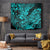 Hawaii Shark Tapestry Polynesian Pattern Turquoise Version - Wonder Print Shop