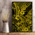 Hawaii Shark Canvas Wall Art Polynesian Pattern Yellow Version - Wonder Print Shop
