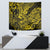 Hawaii Shark Tapestry Polynesian Pattern Yellow Version - Wonder Print Shop