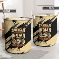 American Legendary Motorcycles Indian Chief 1947 Laundry Basket Classic and Vintage - Wonder Print Shop