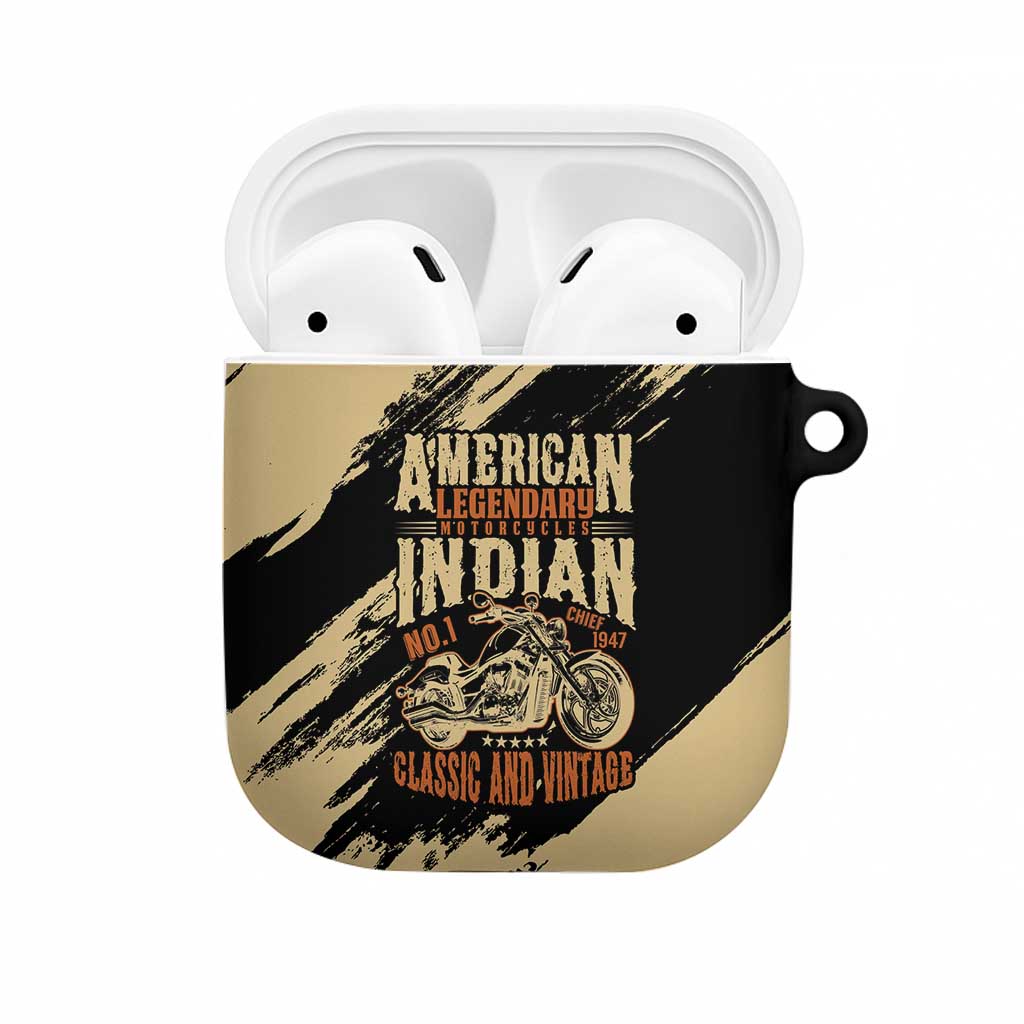 American Legendary Motorcycles Indian Chief 1947 AirPods Case Classic and Vintage - Wonder Print Shop