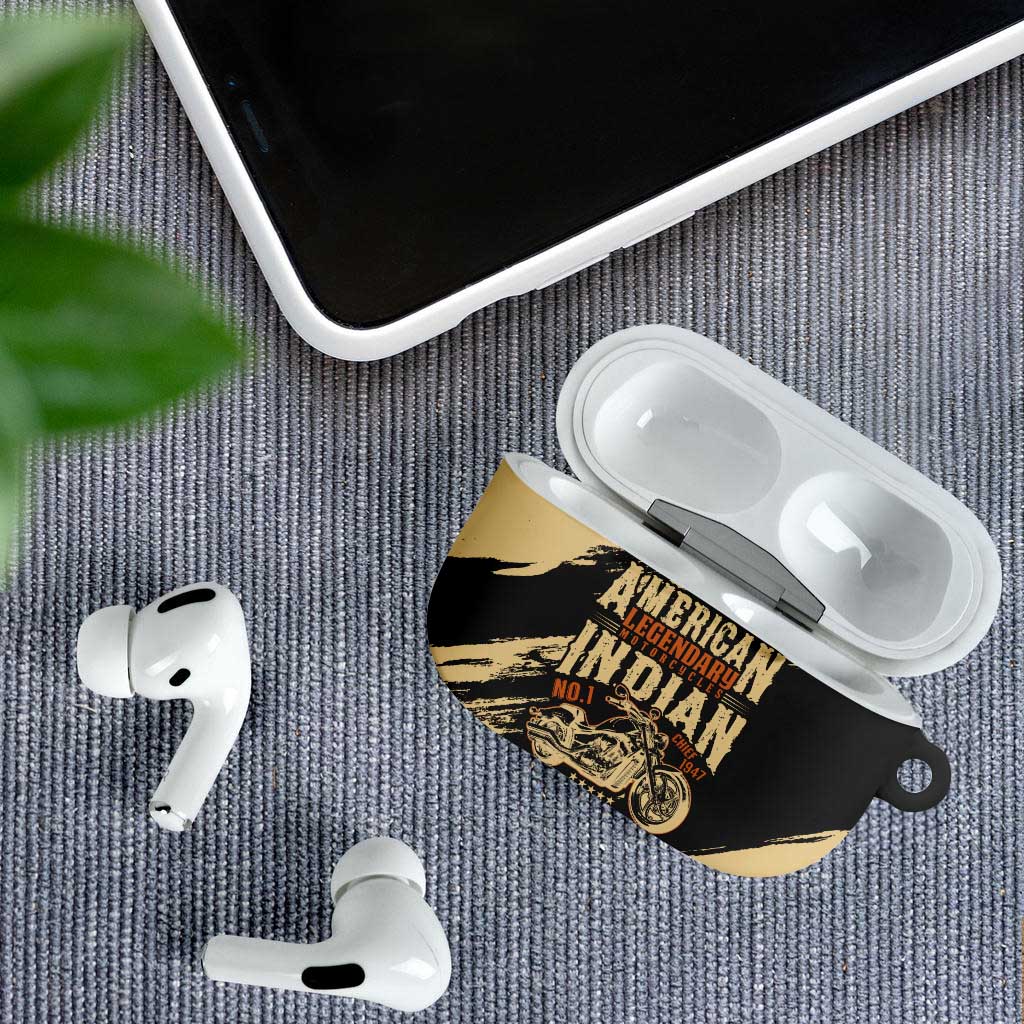 American Legendary Motorcycles Indian Chief 1947 AirPods Case Classic and Vintage - Wonder Print Shop