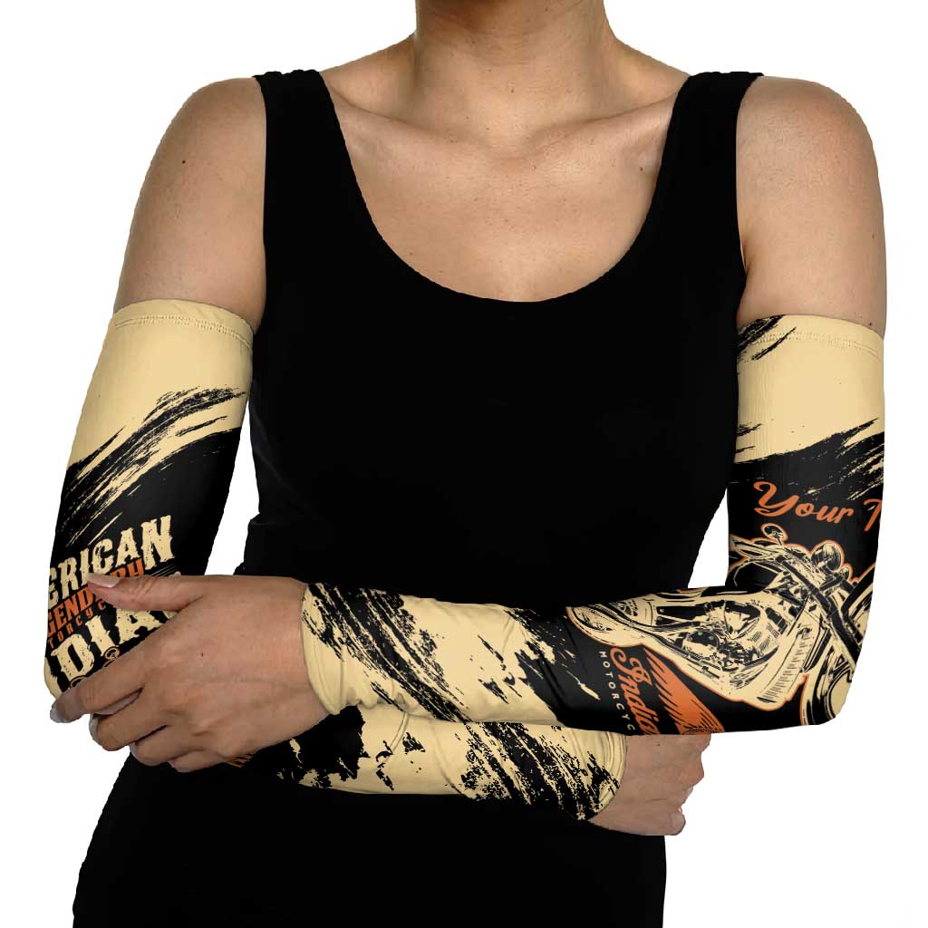 Personalized American Legendary Motorcycles Indian Chief 1947 Arm Sleeves Classic and Vintage - Wonder Print Shop
