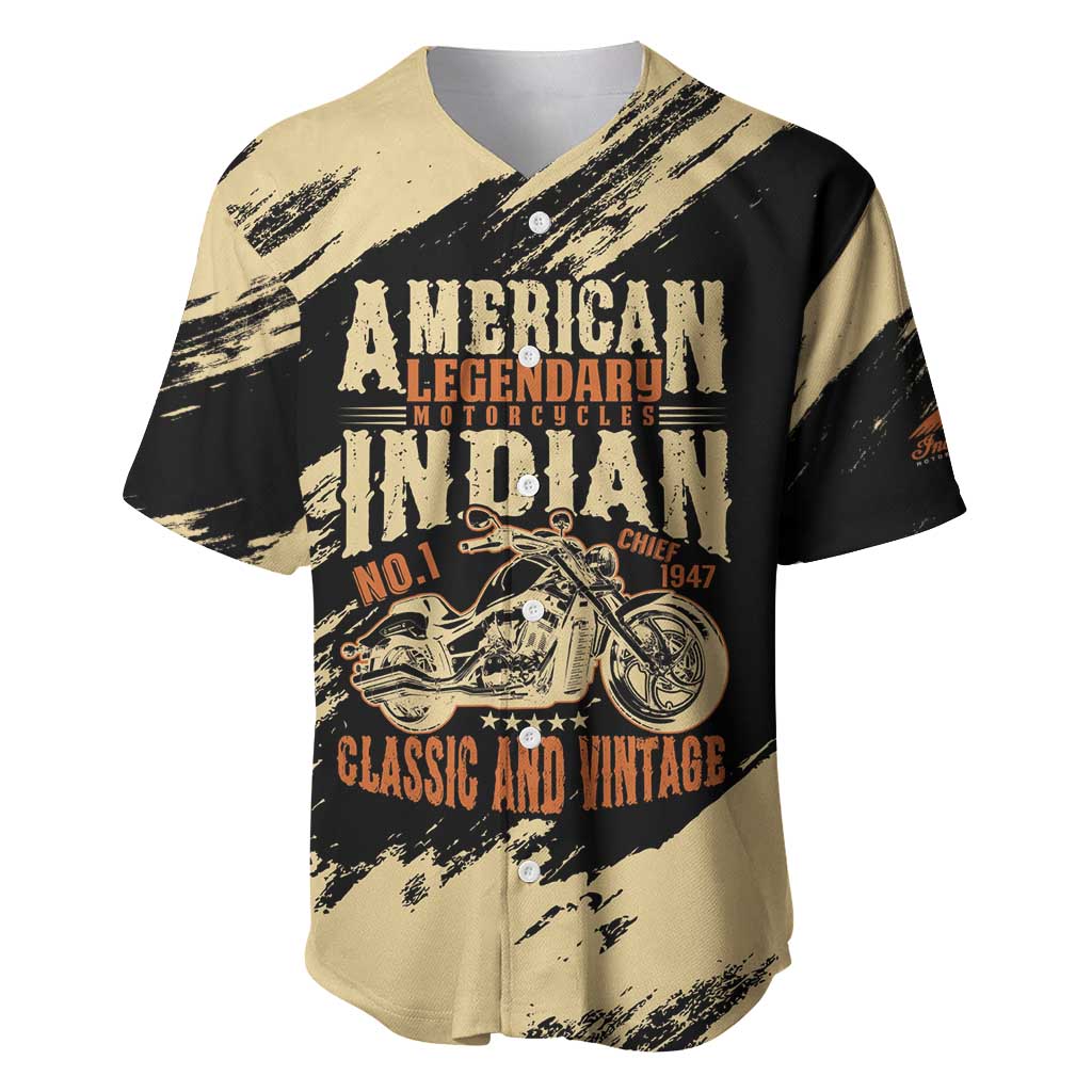 Personalized American Legendary Motorcycles Indian Chief 1947 Baseball Jersey Classic and Vintage - Wonder Print Shop